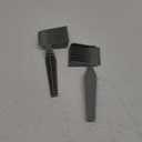 2 Pack Haircut Fade Combs, Professional Hair Cutting Combs, Heat Resistant Flat Top Combs, Curved Positioning Combs for Men's Salon Hairdresser Trimming Tools