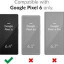 Crave Dual Guard for Google Pixel 6, Shockproof Protection Dual Layer Case for Google Pixel 6 - Black