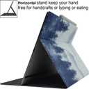 Magnetic Case for Onyx Boox Tablet Go 10.3 ePaper E Ink - Ultrathin Lightweight PU Leather Smart Folding Stand Cover with Auto Sleep/Wake (Forest Mountains)