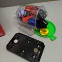 18-Piece Engine Oil Funnel Kit, 1.59QT/1.5L Automotive Oil Funnel Set with 12 Adapters, Elbow Fitting, Arrow Screen and Magnetic Storage Hooks Tray, Compatible with GM, Ford, BMW, Audi, Land Rover Etc