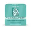 Biotrue Micellar Eyelid Cleansing Wipes, Fragrance-Free Eyelid Care for Dry, Irritated Eyes, Gently Cleanses, Hydrates & Soothes Eyelids, Moisturizing Eye Wipes for Daily Use, 30 Wipes (Pack of 1) (EXP: 08/2027)