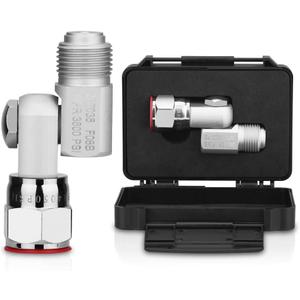 2 Piece Airless Paint Spray Gun Swivel Joint Set, 287036 7/8 Inch 180 Degree Rotation for Airless SJG Airless Paint Spray Gun Swivel Joint and Achieve Unparalleled Flexibility in Painting
