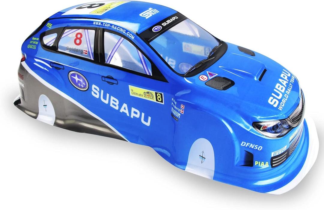 Manrock 1/10 Scale RC Painted Drift Racing Touring Onroad Car Body Shell Sti X Blue