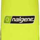 Nalgene Sustain Tritan BPA-Free On The Fly Water Bottle Made with Material Derived from 50% Plastic Waste (24 Ounces, Spring Green with Iguana)