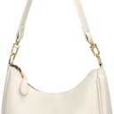 KKXIU Shoulder Bag for Women Cute Hobo Purses and Handbags Retro Clutch Underarm Purse (Beige)