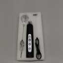 YUSWKO Black Handheld Milk Frother Wand for Coffee, Rechargeable Electric Whisk with 3 Heads 3 Speeds Drink Mixer Coffee Frother For Latte, Cappuccino, Hot Chocolate, Egg