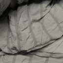 CozyLux Queen Comforter Set Oatmeal Seersucker 7 Pieces Bed in a Bag Queen Comforter Set with Sheets Luxury Soft Bedding Set with Down Alternative Comforter, Sheets, Pillowcases & Shams for All Season