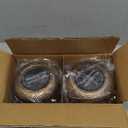 Solar Lanterns Waterproof Outdoor Decor: 2 Pack Hollow Out Retro Metal Solar Lights, Unique Gardening Gifts for Women Mom, Outside Garden Yard Porch Lawn Indoor Tabletop Decorations, 2 Lighting Colors