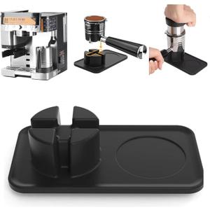 Ultimate Barista-Grade Espresso Tamping Base for Ninja Luxe Caf, Precision Portafilter Holder & Tamping Station, Elite Food-Grade Silicone, Ninja Espresso Machine Accessories