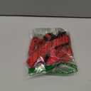 PUPTECK No Pull Dog Harness Soft Adjustable Basic Nylon Step in Puppy Vest Outdoor Walking with ID Tag Medium Red