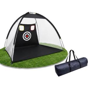 Golf Net for Teens | Indoor & Backyard Portable Junior Golf Swing Practice Net for Kids Youth, Home Yard Outdoor Golf Driving Net Easy Setup, 2 meters diameter, 1.2 meters height