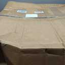 Box USA Cardboard Storage Bins, Open Top Bin Box, 4"L x 12"W x 4.5"H 50-Pack | Medium for Inventory, Organization, Parts, Garage, Warehouse or Home Cubby, Oyster White 8x18x10