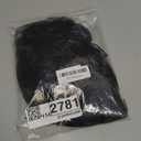 ANOGOL Hair Cap+Short Black Curly Wigs with Middle Part for Women Synthetic Wig Black Anime Wigs Princess Cosplay Wig for Halloween Party Christmas Costume (1 Count (Pack of 1))