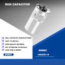 89M83 100335-15 Capacitor 45+10 MFD 440V Round Replacement (60 * 100CM)