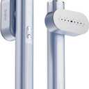 Travel Steamer for Clothes, 100-240V Dual Voltage Portable Garment Steamer, 1000W Travel Size Handheld Steamer & Iron 2 in 1 for Global & Europe Travel, Business, Home, Silver