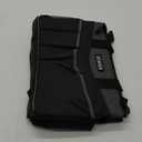 Wearable Cleaning Caddy Bag, Cleaning Caddy Supplies Organizer with Handle & Shoulder Straps for Housekeepers, Under Sink & Car Cleaning Tool Organizers with 4 Foldable Divider (DarkGrey)