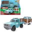 Lincoln Logs Cruising Tonka Tiny Home, Toy Truck Building playset for Kids, Boys & Girls Ages 3+,Promotes Fine Motor Skills & Sensory Development, STEM, Great Holiday & Birthday Classic Retro Gift