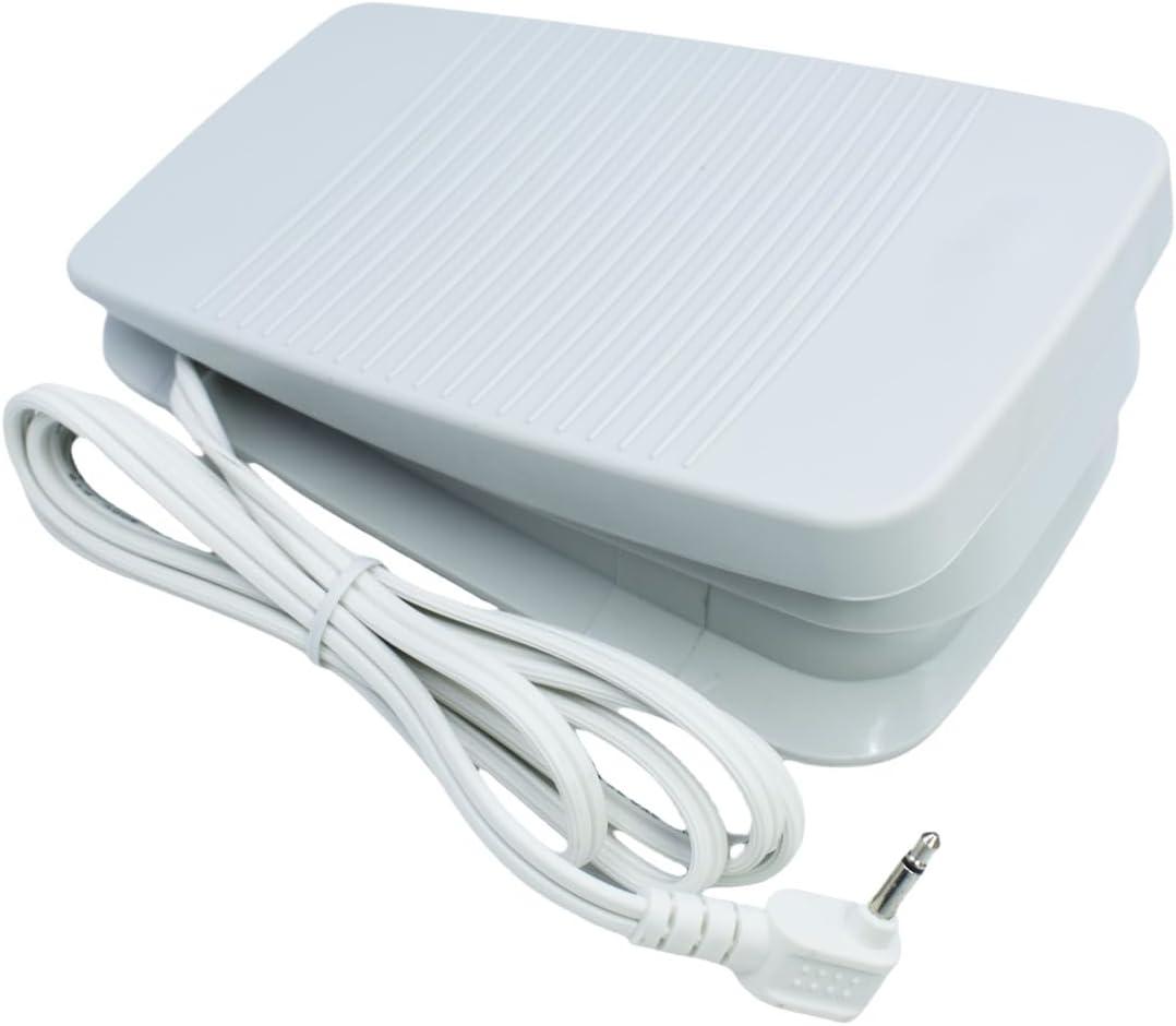 OQYRQO Foot Control Pedal for Brother Sewing Machine BC1000,BC2100,SE400,SE600,Babylock BL40A BLN
