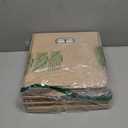 Storage Bins with Lids, Collapsible Linen Fabric Boxes Organizer Containers with Lid Foldable Storage Box Basket for Closet, Shelves, Home, Office, 12 x 12 x 12.4 Inch, 4 Pack, Beige