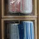 Adena Montessori Lower and Capital Case Sandpaper Letters,Early Child Development Learning Material,ABC Alphabet Preschool Toy Baby English Letters Language Teaching,Montessori Flash Cards for Kids