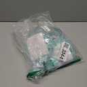 4 Packs Adult Europe Standard Oxygen Mask with 6.6' Tubing and Adjustable Elastic Strap - Size L+