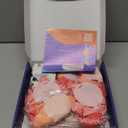 HOUSE OF PARTY Cow Balloons Garland - 110 Pcs with Baby Cow Foil Balloon | Western Cow Print Pink, Red & Peach Balloons for Animals Party & Cowboy Baby Farm Theme Decoration