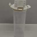 TBMax Rice Storage Container 3 to 5 Lbs - Small Pet Dog Cat Food Container Dispenser with Easy Pouring Spout & Cup, Portable Cereal Container for Small Spaces, Travel, or Daily Use -Beige