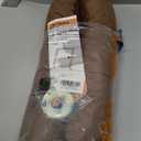 MAGZO Door Draft Stopper, 36 Inch Under Door Draft Blocker Noise Stopper, Weighted Wind Blocker Draft Guard for Bottom of Door, Brown (36in x 4in)