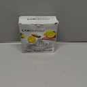 Lemon Squeezer, Portable Citrus Juicer, Crystal Reamer Manual Juicer with Handle and Spout for Fresh Juice, Lime Orange, Heavy Clear Glass