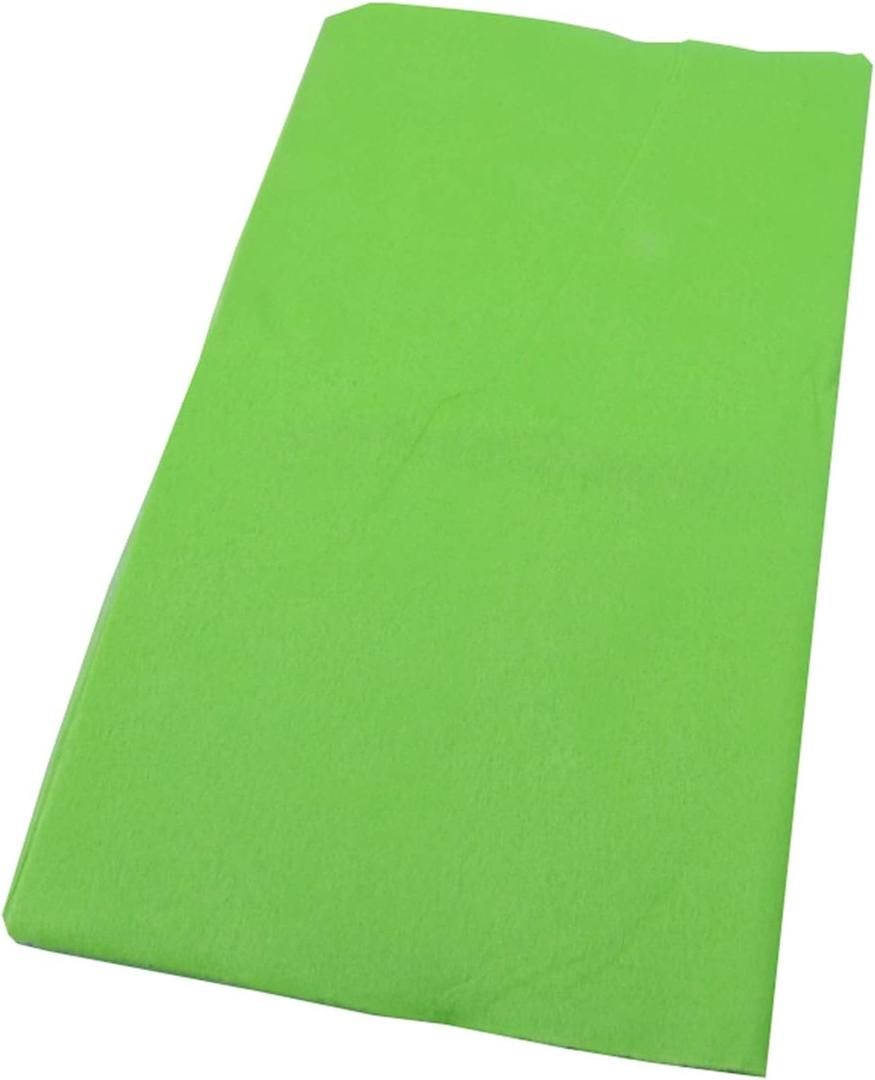 Flower Wrapping Paper 38sheet/Pack Multipurpose Wine Single Color Tissue Flower Packaging Paper Bouquet DIY Decoration Handmade Craft Gift Wrapping Smooth as Skin Touch (Color : Green Fruit)
