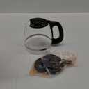 BLACK+DECKER 12-Cup Replacement Carafe, GC3100B, Duralife Glass, Dishwasher-Safe, 2 Extra Lids