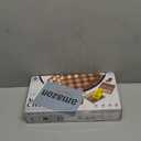 2-in-1 Chess Set and Magnetic Checkers Set - Foldable 13-inch Travel Board Game, Durable Plastic, Puzzle and Strategy Toys for Kids and Adults (Black and White)