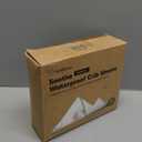 2-Pack Waterproof Crib Sheets for Boys, Girls - 52x28 Fitted Organic Cotton Baby Crib Sheets, Toddler Mattress Protector Cover, Washable, Soft & Durable Baby Bedding Essentials (KeaSafari)