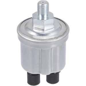 Car Fuel Pressure Sensor Durable | Oil Pressure Sensor Black Silver Tone 1 Pcs