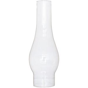 Oil Lamp Chimney 2 5/8 Inch × 10 Inch Clear Glass Lamp Chimney fit Central Draft Burners on Vintage and Antique Style Lamps Oil Lamp Parts