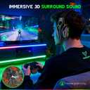 WESEARY Wireless Gaming Headset for Xbox Series X|S, 2.4GHz Ultra-Low Latency Headset with Noise Cancelling Mic for PC, PS5, PS4, Switch, Mac, 3D Surround Sound, Bluetooth 5.4, 50H Battery