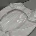 Centoco 2 inch Raised Toilet Seat for Seniors, Round, Closed Front with Cover, Plastic, Made in the USA, HL440STS-001, White