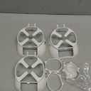 The Nest WiFi Pro Genie Wall Mount Outlet Holder Stand (3-Pack) | Lowest Profile | Open Access | No Messy Screws or Tape | Reinforced Support | Horizontal and Vertical Outlets