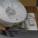 Mushroom Table Lamp W Dimmable with 4 Lighting Modes Retro Mushroom Shade Shaped Desk Lamp Mood NightLight Room Lights Table Lamp for Home Bedroom Liveroom Aesthetic Mid Century Modern (White)