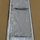 DWVO 4 Drawers Dresser, Dresser for Bedroom, Fabric Storage Tower, Chest of Drawers, Organizer Unit for Closets, Living Room (Light Grey)