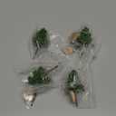 ARTIBETTER 4Pcs Miniature Trees for Diorama Sand Table Railroad Scenery Decoration - Simulated Green Tiny Model Trees for Home Decor and Train Scenery