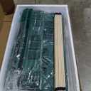 VECELO Upholstered Platform Twin Bed Frame with Fabric Headboard for Kids, Wooden Slats Support/No Box Spring Needed/Mattress Foundation, Dark Green