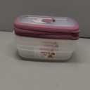 Tribello Freezer To Microwave 8-Piece Leak-Proof Meal Prep Containers Reusable, 33 Oz Food Storage Containers With Lids and Steam Vents, Airtight On The Go Lunch Containers, Dishwasher Safe, BPA-Free