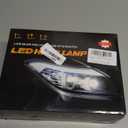 2.5 Inch Bi-LED Projector Lens with High Low Beam - 6000K White 92W/pair 20000LM Focus Beam DOT Approved Clear Cut off Line No Blind Oncoming Car Upgrade Bi-Xenon Projector Lens