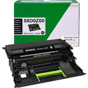 58D0Z00 Imaging Unit Compatible for Lexmark 58D0Z00 Imaging Unit MS823 B2865dw MS821dn MS821n MS823dn MS825dn MS826de MS725dvn MX721ade MX722ade MX822ade MX826ade Printer 150,500 Pages Black