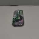 Magnetic Kickstand (Glitter Lens Protector ) Case for iPhone 15 14 13 12 Pro Max (Compatible with Magsafe ) Sparkling Diamond Cover Glitter Shiny Rhinestone Cases (Purple,for iPhone 14 Pro)