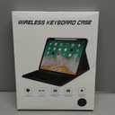 BLUTLOTUS Keyboard case for iPad 5th/6th Generation 2017/2018, 9.7 Inch iPad Air 2 Case, Removable Wireless Backlit Detachable Keyboard, Folio Smart Cover(Black)