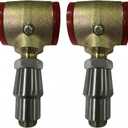 MIMIRACLE 3/4" Threaded Bushing Kit for 4-Link Suspension, Heavy Duty .750" Polyurethane Bushing, Includes Right and Left Hand Thread Bushings, 1/2" Bolt Hole -1Set