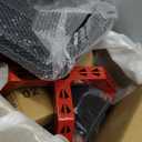 Rolling Shop Stool for Garage with Casters, DO02-Adjustable Height 360 Swivel Shop Seat with Tool Tray Storage, 330 LBS Capacity Padded Mechanic Stool, Magnetic Tool Hold, Heavy Duty, Red