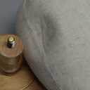 Peohud 21 Inch Mannequin Head, Canvas Wig Head Stand with Detachable Wood Stand, Linen Hat Display Model Head for Caps, Headdress, Wig Making